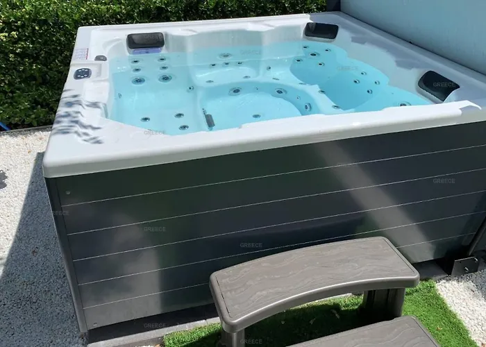 公寓 Greece - Appartement Natura Beach Nb 3 Jacuzzi By Agn - Luxe - 4 Personnes 阿格德