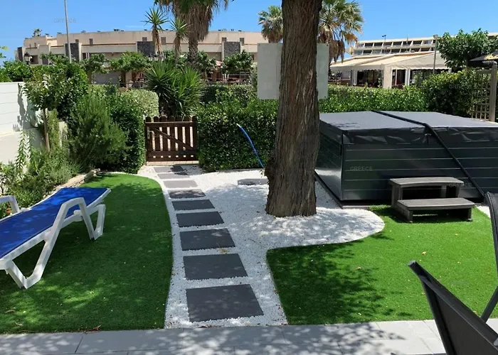 公寓 Greece - Appartement Natura Beach Nb 3 Jacuzzi By Agn - Luxe - 4 Personnes 阿格德