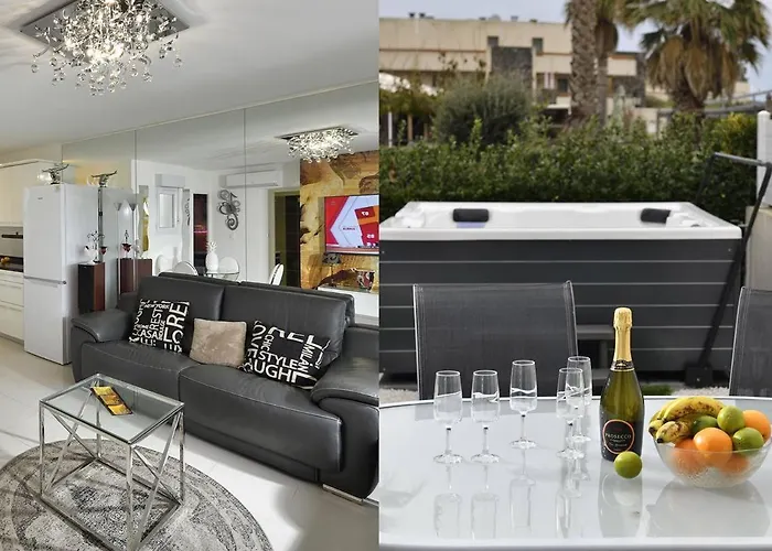 公寓 Greece - Appartement Natura Beach Nb 3 Jacuzzi By Agn - Luxe - 4 Personnes *